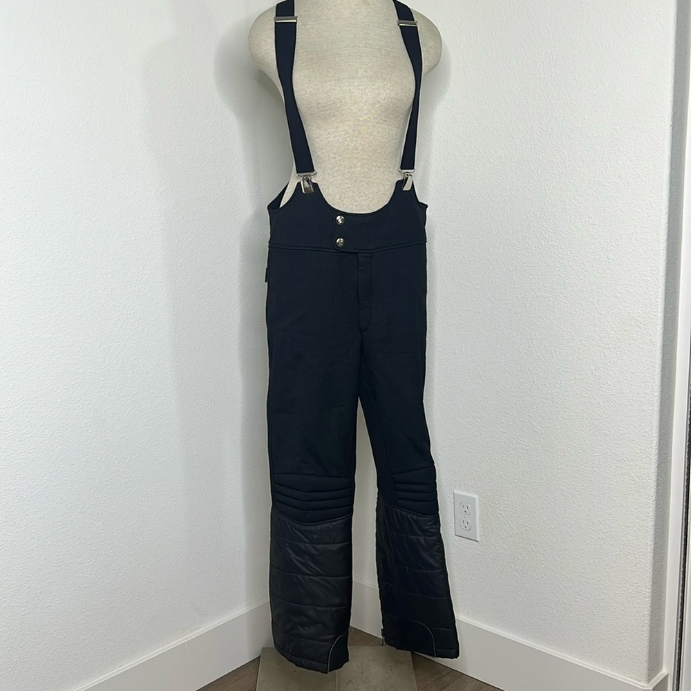 🔹 Peter Steinebronn Wool Blend Ski Bib Snow Pants